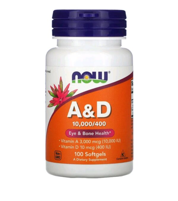 Now, A&D, 100 Softgels