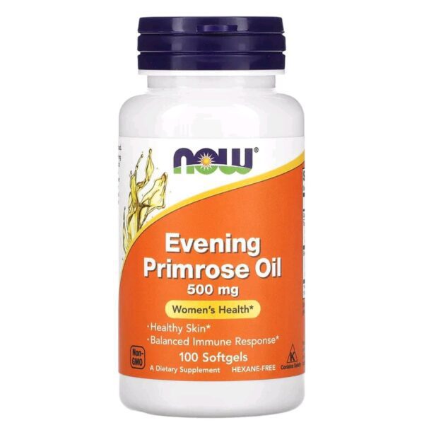 Now, Evening Primrose Oil, 500 mg, 100 Softgels