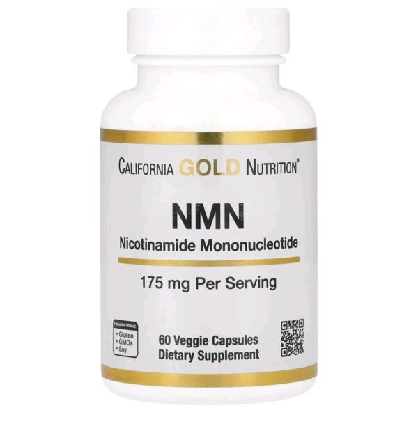 NMN, 175 mg, 60 Veggie Capsules