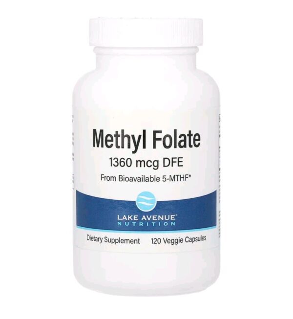 Methyl Folate, 1350 mcg, 120 Veggie Capsules