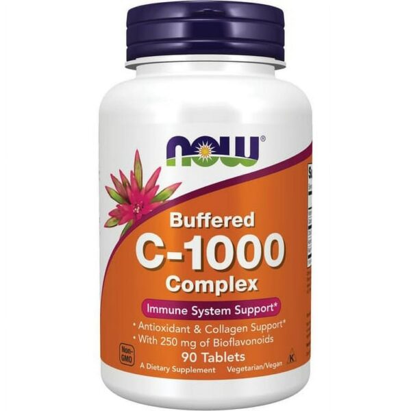 NOW Foods Buffered C Complex 90 Tabs