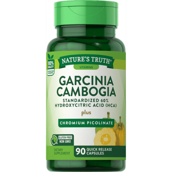 Nature's truth, Garcinia Cambogia Extract | 90 Capsules for Men and Women | by Nature's Truth