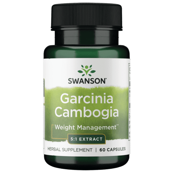 Swanson Garcinia Cambogia 5:1 Extract 80 mg 60 Capsules
