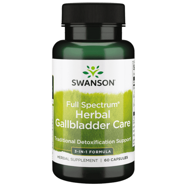 Swanson Full Spectrum Herbal Gallbladder Care 60 Capsules