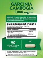 ⁦Nature's truth, Garcinia Cambogia Extract | 90 Capsules for Men and Women | by Nature's Truth⁩ - الصورة ⁦2⁩