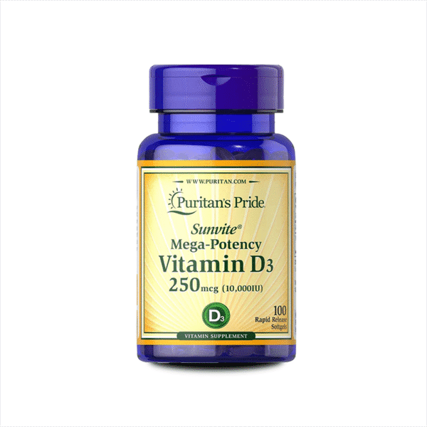 Puritan’s Pride Vitamin D3 10,000 IU