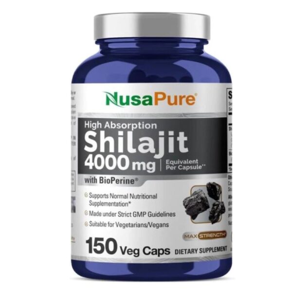Shilajit 4000 mg | NusaPure | 150 caps