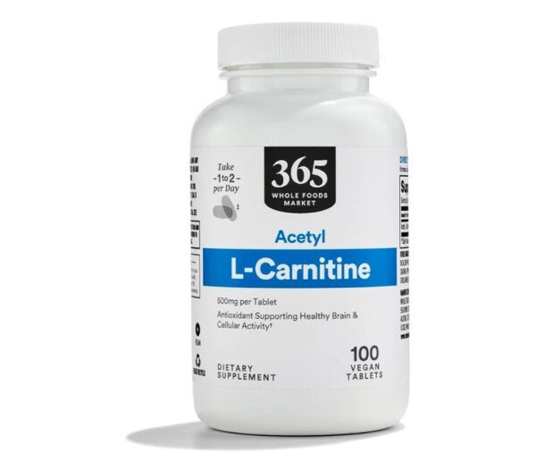 Whole Foods Market, Acetyl L-Carnitine 500mg, 100 ct