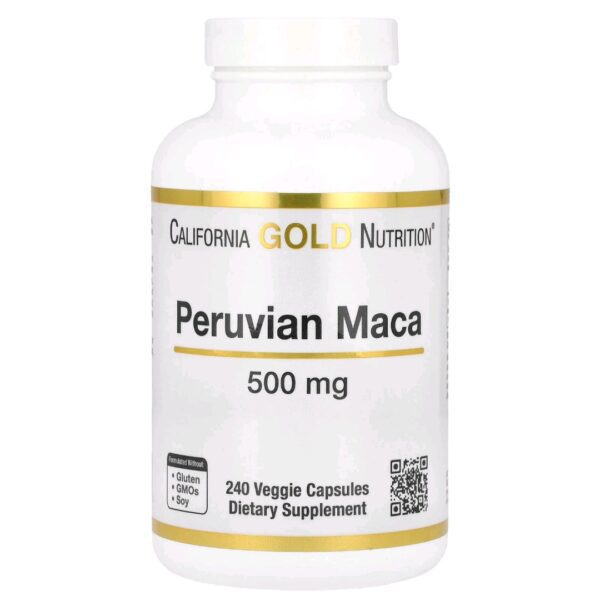 California Gold Nutrition Peruvian Maca 240 capsules