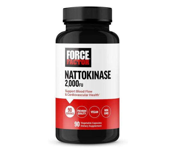 Force factor, Nattokinase, 2,000 FU, 90 Vegetable Capsules