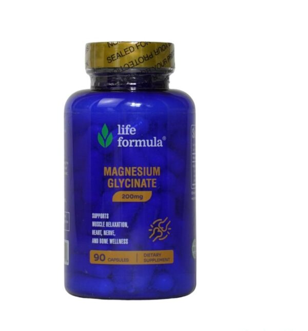 Magnesium Glycinate 90 Capsules – Life Formula
