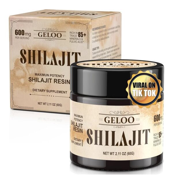 Shilajit Pure Himalayan Organic Shilajit Resin - Natural Shilajit Resin