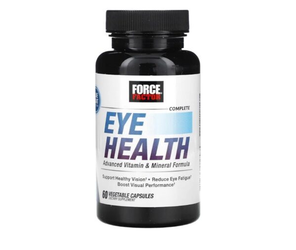 FORCE FACTOR Complete Eye Health,  for Adults, 60 Capsules Exp 30/5/26