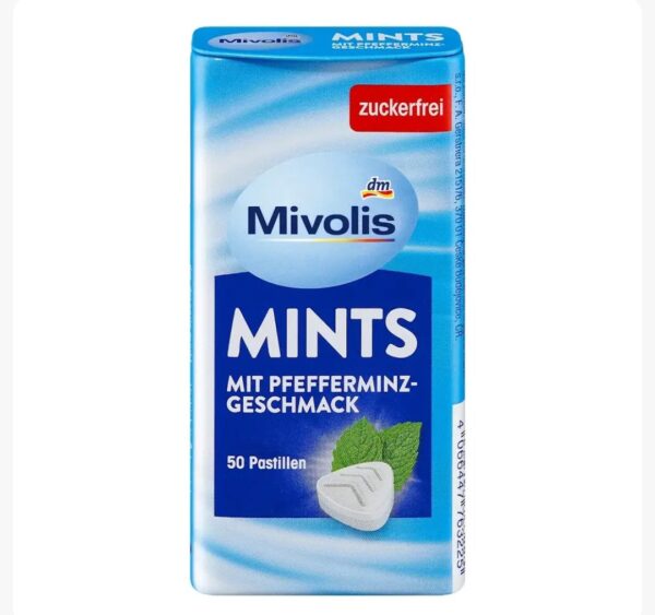 Pastilles, Mints Peppermint, sugar-free, 35 g