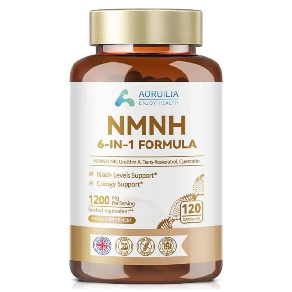 NMNH Supplement 1200mg, 6 in 1 NAD Alternative & Trans-Resveratrol