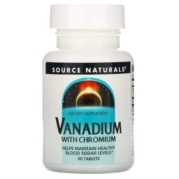 Source Naturals Source Naturals Vanadium, 90 ea