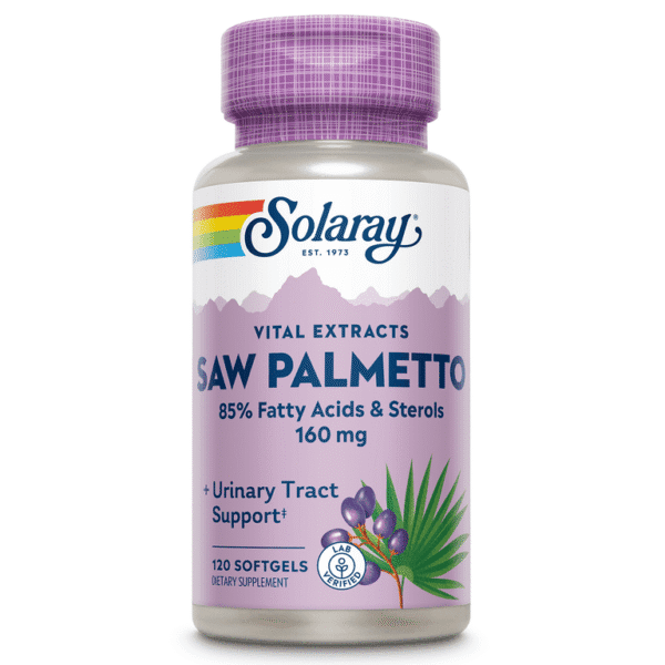Solaray Saw Palmetto Berry Extract, 160 mg | 120 Count