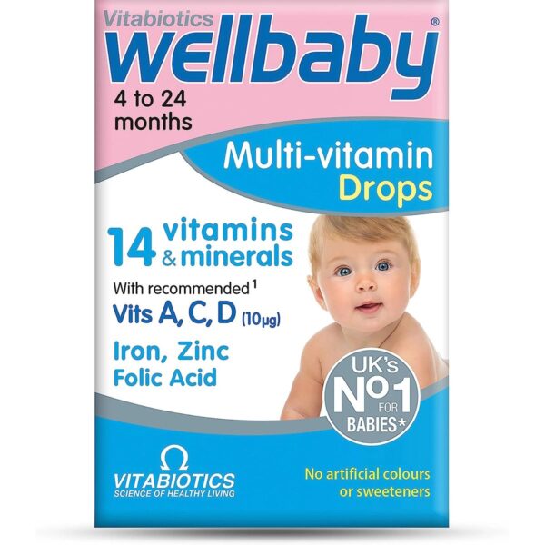 ويل بيبي ملتى فيتامين نقط Wellbaby Multivitamin Drops
