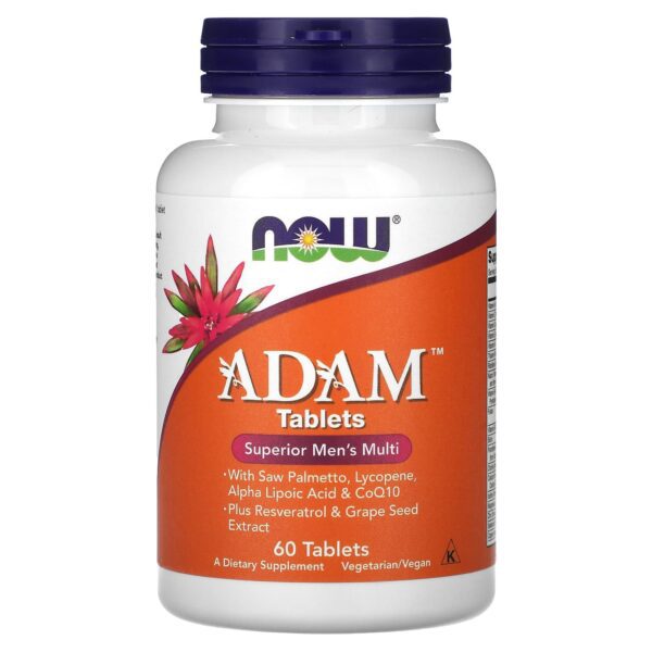 ADAM, Superior Men's Multi, 60 Tablets
ادم ٦٠ قرص