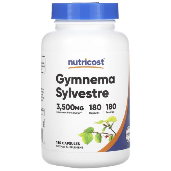 nutricost, Gymnema Sylvester 3500 mg, 180 capsule 
جيمنيما سيلفستر ، 3500 ملجم ، 180 كبسولة