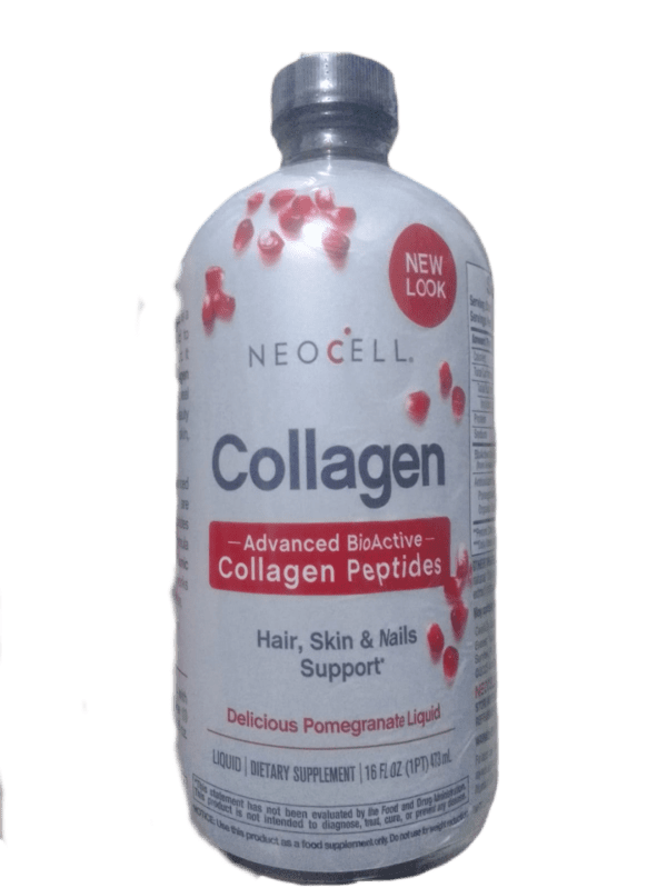 Neocell Liquid collagen 473 ml
نيو سيل, سائل كولاجين نوع 1 و3، الرمان، 16 اونصة سائلة (473 مل) (قد تختلف التع