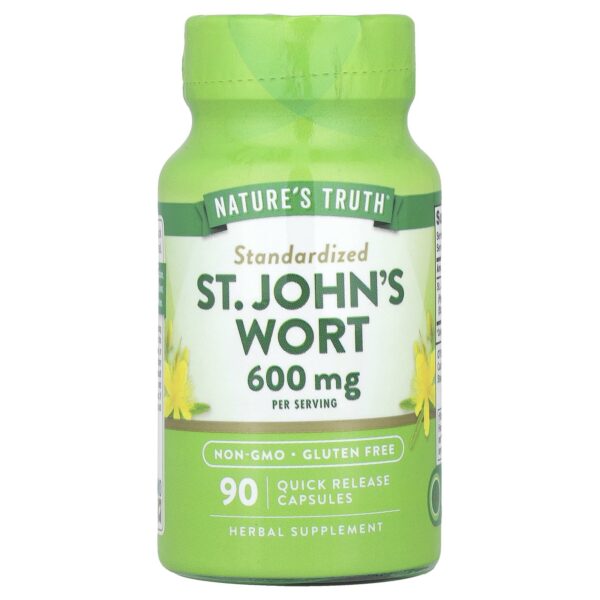 Nature's Truth , St. John's Wort, 90 Quick Release Capsules (300 mg per Capsule)