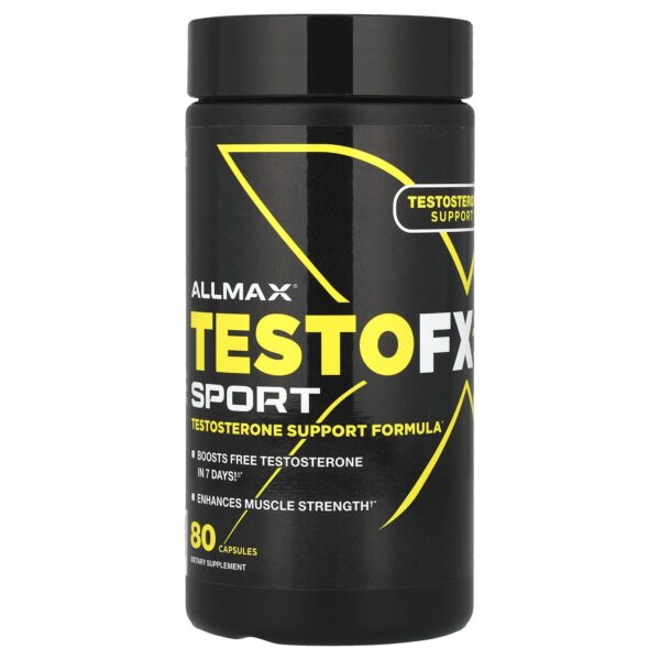 ALLMAX , TestoFX Sport, Testosterone Support Formula, 80 Capsules