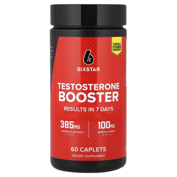 SIXSTAR , Testosterone Booster, 60 Caplets