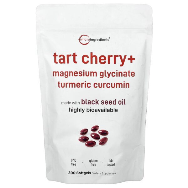 Micro Ingredients , Tart Cherry+, 300 Softgels