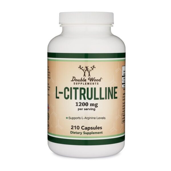 L-Citrulline, Supports Active Lifestyle & Fitness, 210 Capsules, Double Wood Supplements