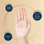 ⁦Naturebell, Vegan Omega 3 Algae Oil Supplement 1,250 mg Per Serving 120 Veggie Softgels⁩ - الصورة ⁦5⁩