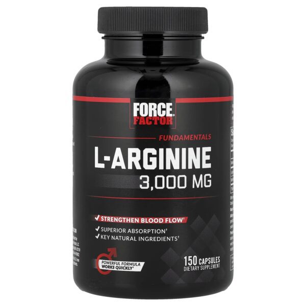 Force Factor , L-Arginine, 150 Capsules
