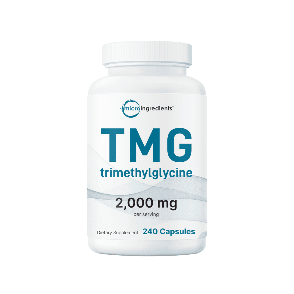 ميكرو إنجريدينتس TMG 2000 مجم، 240 كبسولة | Micro Ingredients TMG 2000mg، 240 Capsules