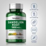 ⁦Pipingrock, Dandelion Root, 1800 mg (per serving), 180 Quick Release Capsules⁩ - الصورة ⁦4⁩