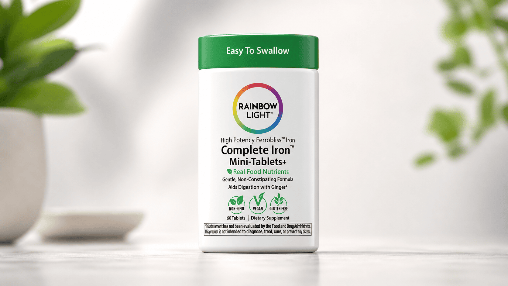 فوائد حبوب الحديد Rainbow Light لعلاج الأنيميا