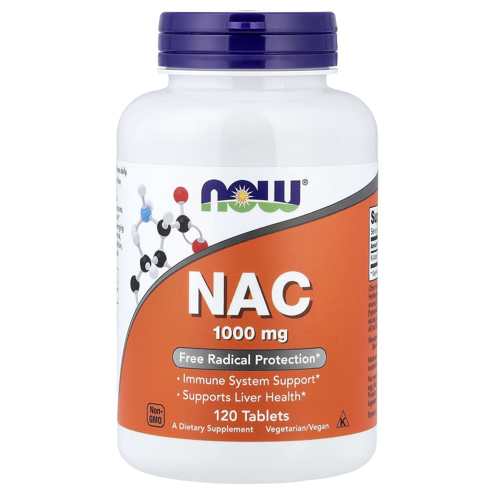ناو فودز، إن أسيتيل سيستئين NAC، 1، 000 ملغم، 120 قرص | NOW Foods، NAC، 1، 000 mg، 120 Tablets