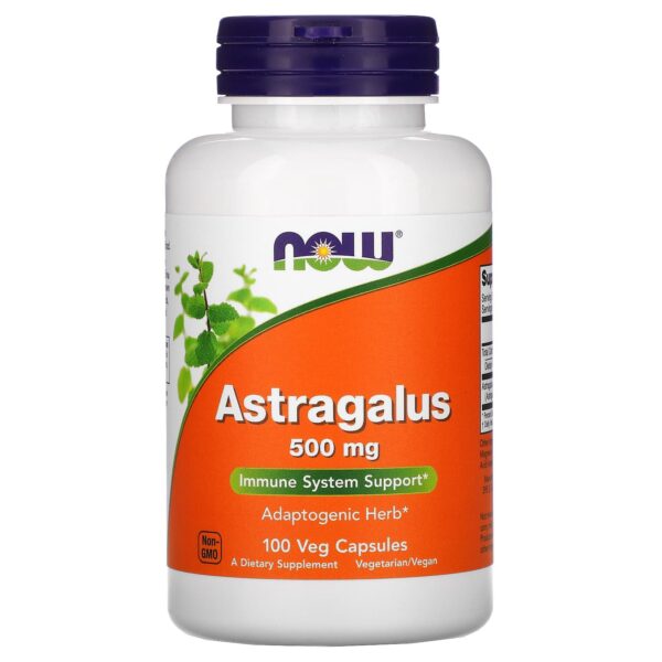 NOW Foods , Astragalus, 500 mg, 100 Veg Capsules