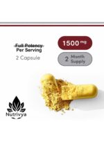 ⁦Berberine 1,500mg with Ceylon Cinnamon & Turmeric | 120 Vegetarian Capsules | Non-GMO⁩ - الصورة ⁦3⁩