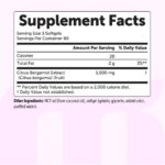 ⁦Micro Ingredients Citrus Bergamot 1000mg with MCT Oil, 240 Softgels⁩ - الصورة ⁦2⁩