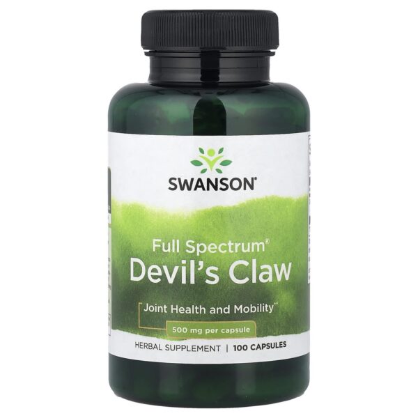Swanson ٫ Devil's Claw, 500 mg, 100 Capsules