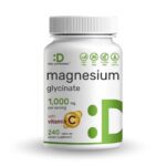 Deal supplements, Magnesium Glycinate 1,000mg Plus Vitamin C, 240 Capsules