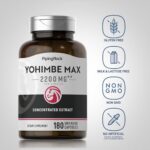 ⁦Yohimbe Max, 2200 mg (per serving), 180 Quick Release Capsules⁩ - الصورة ⁦3⁩
