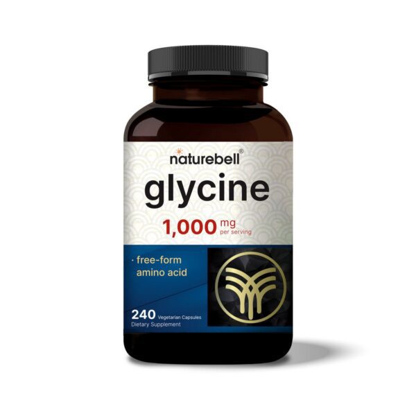 Naturebell, Glycine 1,000 mg, 240 Vegetarian Capsules