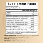 ⁦Naturebell Nattokinase 4000FU Complex with MCT Oil, 240 Softgels⁩ - الصورة ⁦2⁩