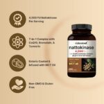 ⁦Naturebell Nattokinase 4000FU Complex with MCT Oil, 240 Softgels⁩ - الصورة ⁦3⁩