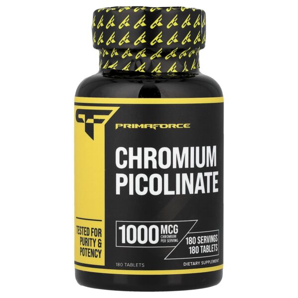 Primaforce , Chromium Picolinate, 1,000 mcg, 180 Tablets