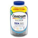 Centrum Silver Multivitamins for Men Over 50, Multimineral Supplement Tablets, 275 ct.