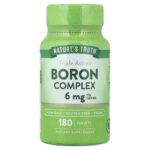 Nature's Truth ٫ Boron Complex, Triple Action , 180 Tablets (3 mg Per tablet)