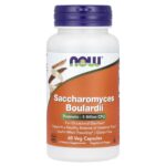 NOW Foods , Saccharomyces Boulardii, Probiotic , 5 Billion CFU, 60 Veg Capsules