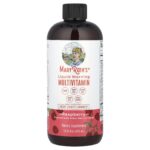 MaryRuth's , Liquid Morning Multivitamin, Raspberry, 15.22 fl oz (450 ml)
